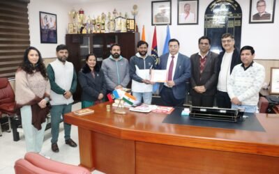 सीआरएसयू छात्र प्रदीप कुमार ने ऑस्ट्रेलिया में गीता ज्ञान निबंध प्रतियोगिता में पाया तीसरा स्थान