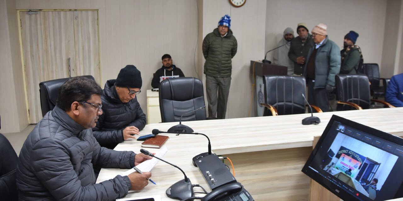 जन समस्याओं का समयबद्ध समाधान प्रशासन की प्राथमिकता : एसडीएम राजेश कुमार