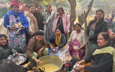 मकर संक्रांति पर मॉडल टाउन में महिला मंडल ने किया भव्य लंगर का आयोजन