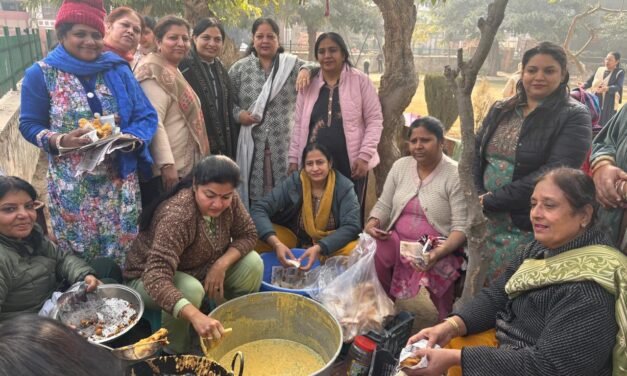 मकर संक्रांति पर मॉडल टाउन में महिला मंडल ने किया भव्य लंगर का आयोजन