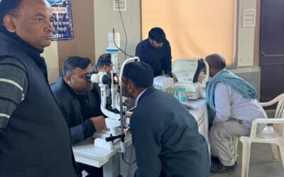 स्व. श्यामसुंदर सिंहल की पुण्यतिथि पर लायंस क्लब रेवाड़ी ने लगाया स्वास्थ्य जांच शिविर