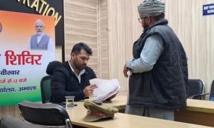 नगराधीश अभिषेक गर्ग ने समाधान शिविर में सुनीं जन समस्याएं