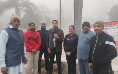 अंबाला में राहगिरी कार्यक्रम के दौरान साइबर धोखाधड़ी से बचाव को लेकर जागरूकता अभियान