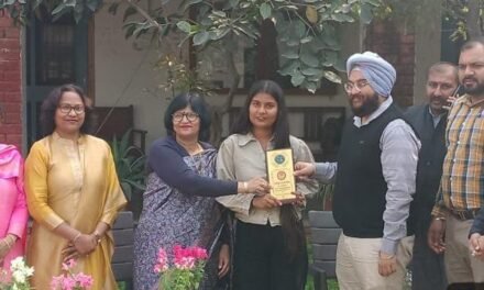 अंबाला महिला कॉलेज में क्लीन एंड ग्रीन थीम पर भाषण प्रतियोगिता