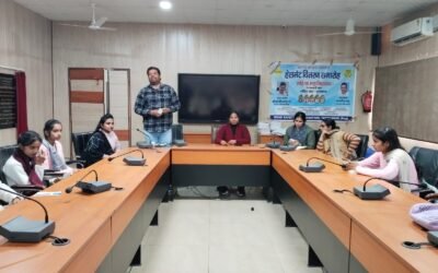 राजकीय महिला कॉलेज भोडिया खेड़ा में व्यक्तित्व विकास पर व्याख्यान आयोजित