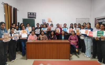 सनातन धर्म कॉलेज में विज्ञापन रचनात्मकता प्रतियोगिता, सुनिधि प्रथम