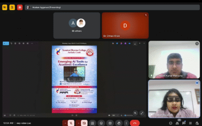 सनातन धर्म कॉलेज अंबाला कैंट में एआई पर ऑनलाइन कार्यशाला आयोजित