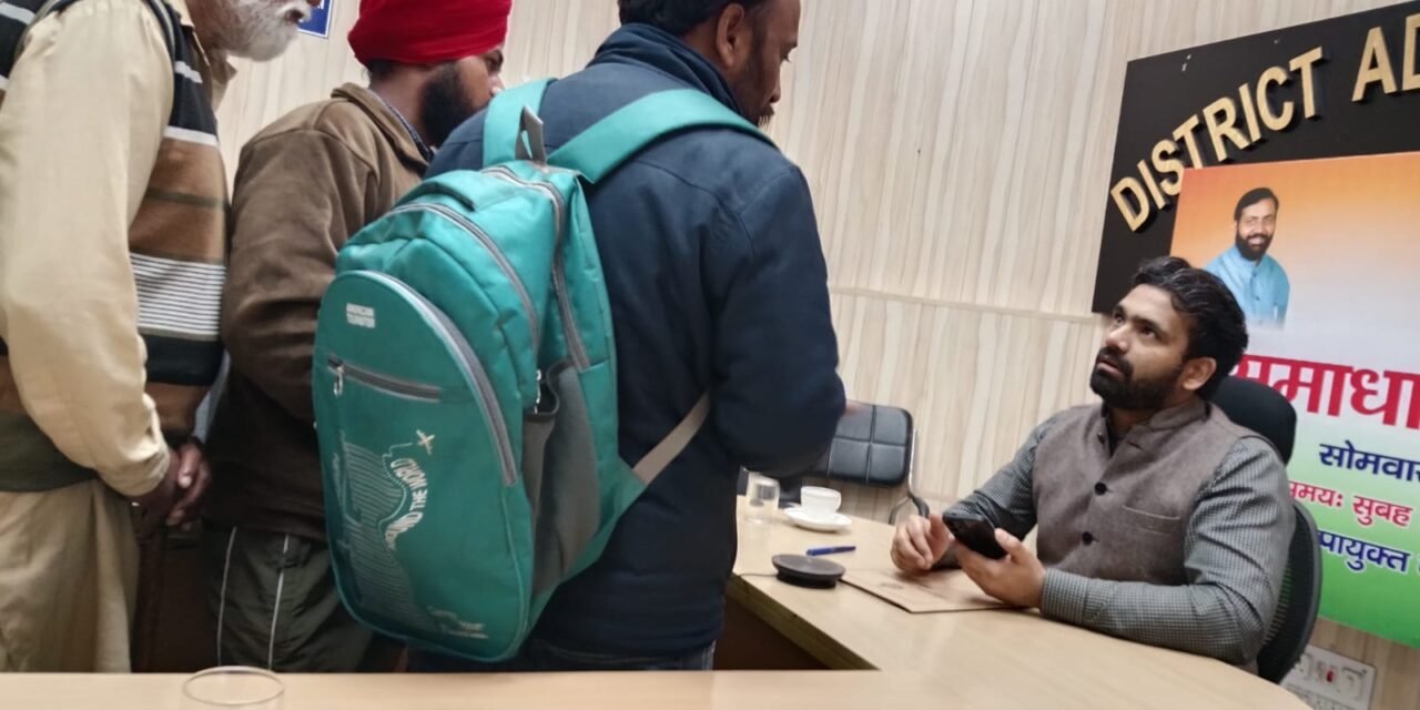 अंबाला में समाधान शिविर, सीईओ गगनदीप ने सुनी जन समस्याएं