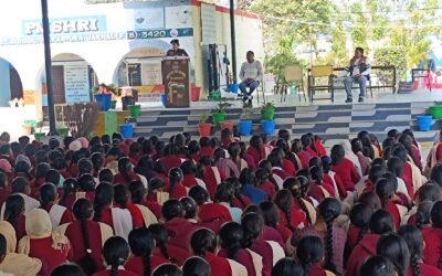 जाखल में पुलिस ने बच्चों को दी साइबर सुरक्षा और डिजिटल अरेस्ट से बचाव की जानकारी