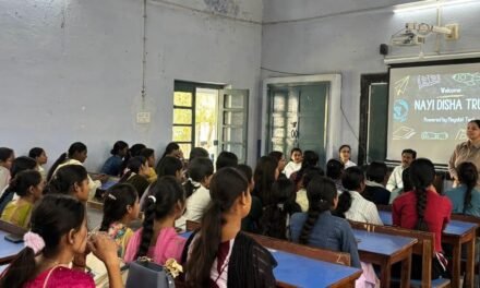 एनएसएस कैंप का छठा दिन: छात्राओं ने ली स्वस्थ और तनावमुक्त जीवन जीने की शपथ