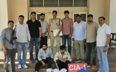 जींद में युवक पर फायरिंग के आरोपित गिरफ्तार, तीन पिस्तौल और कारतूस बरामद