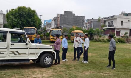 जींद में स्कूली बसों की जांच अभियान, 27 बसों में सभी मानक पूरे मिले