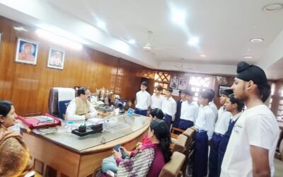 डीएवी स्कूल में ट्विनिंग कार्यक्रम, पीएम श्री बलदेव नगर स्कूल के विद्यार्थियों का शैक्षिक भ्रमण