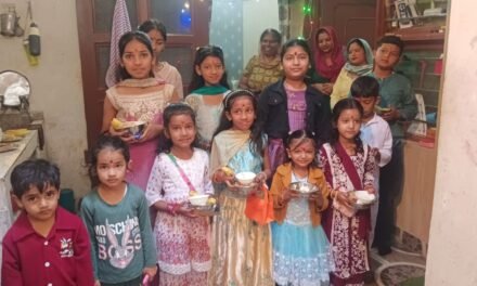 दुर्गा अष्टमी पर अंबाला में घर-घर हुआ कंजक पूजन, श्रद्धालुओं ने कन्याओं को कराया भोजन