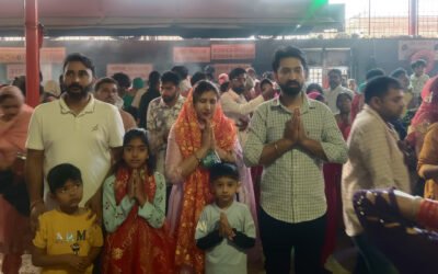 भ्रामरी शक्तिपीठ बनभौरी में नवरात्र पर उमड़ा आस्था का सैलाब, लाखों श्रद्धालु पहुंचे दर्शन के लिए