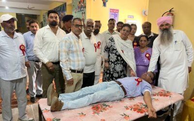 नारायणगढ़ में रक्तदान व नि:शुल्क स्वास्थ्य जांच शिविर, राज्यसभा सांसद रेखा शर्मा ने किया शुभारंभ