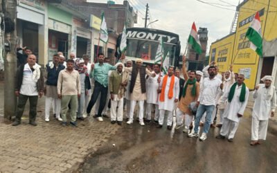 ट्रेड डील के विरोध में किसानों का बड़ा प्रदर्शन, पीपली महापंचायत के लिए सैकड़ों किसान रवाना