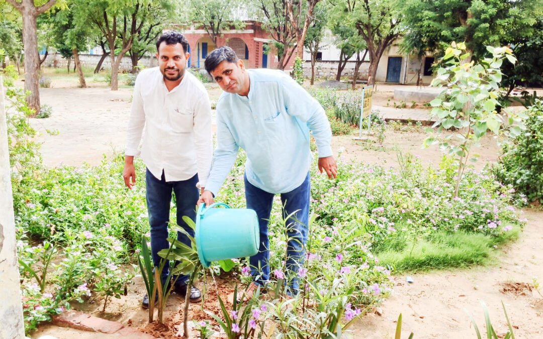 बाढड़ा में वन महोत्सव पर पौधारोपण अभियान, पर्यावरण संरक्षण का दिया संदेश