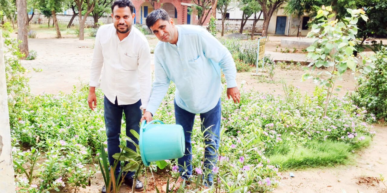बाढड़ा में वन महोत्सव पर पौधारोपण अभियान, पर्यावरण संरक्षण का दिया संदेश