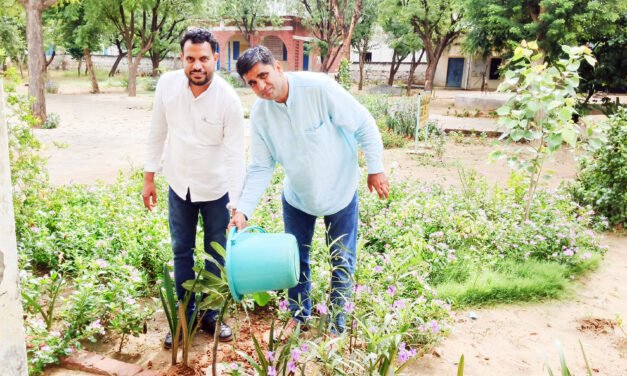 बाढड़ा में वन महोत्सव पर पौधारोपण अभियान, पर्यावरण संरक्षण का दिया संदेश