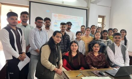 सनातन धर्म कॉलेज में विज्ञान दिवस पर ब्रेडबोर्ड सर्किट मेकिंग प्रतियोगिता