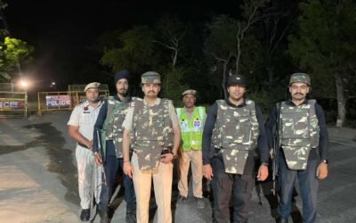 सिरसा में पुलिस का नाइट डोमिनेशन अभियान, संदिग्धों की जांच और 20 वाहनों के चालान