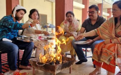 अंबाला में तनेजा पब्लिक स्कूल में नए सत्र की शुरुआत हवन और पूजा के साथ