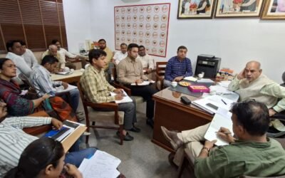बल्लभगढ़ में विकास कार्यों की समीक्षा, सभी पार्कों में ओपन जिम और सेल्फी प्वाइंट बनाए जाएंगे