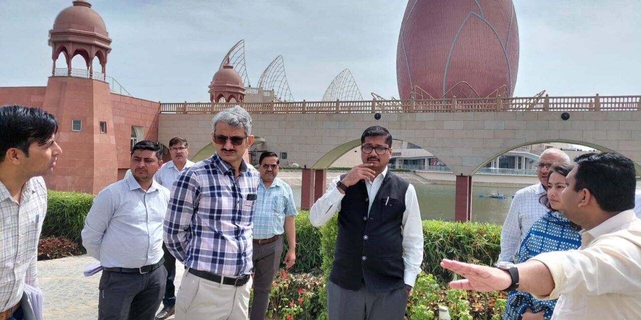 अंबाला में बन रहे अंतरराष्ट्रीय शहीदी स्मारक का निरीक्षण, गुणवत्ता पर विशेष जोर