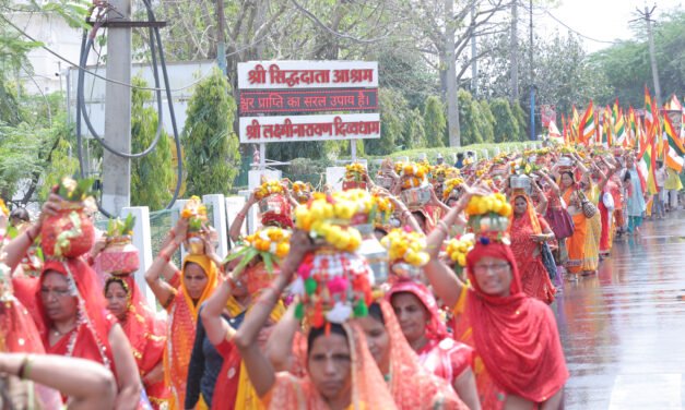 श्रीसिद्धदाता आश्रम में हनुमान जन्मोत्सव श्रद्धा और भक्ति के साथ मनाया, निकली भव्य शोभायात्रा